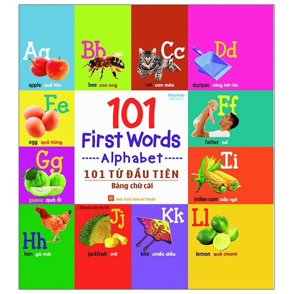 101 First Words - Transport- 101 Từ Đầu Tiên - Giao Thông - Bìa Cứng (Tái Bản 2021)