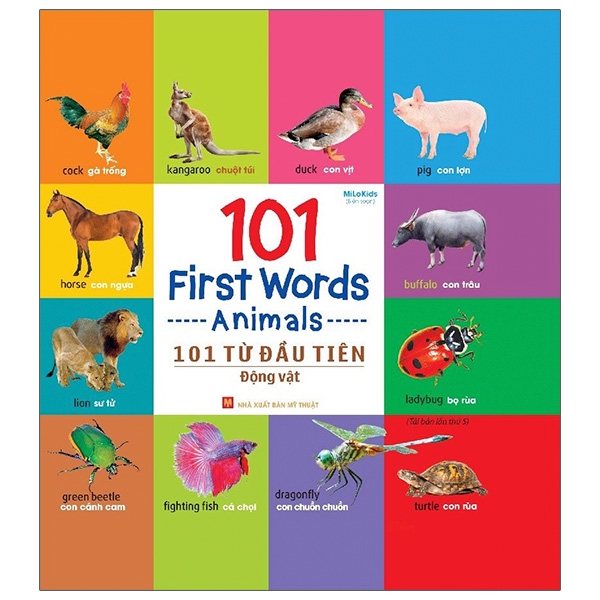 101 First Words - Transport- 101 Từ Đầu Tiên - Giao Thông - Bìa Cứng (Tái Bản 2021)