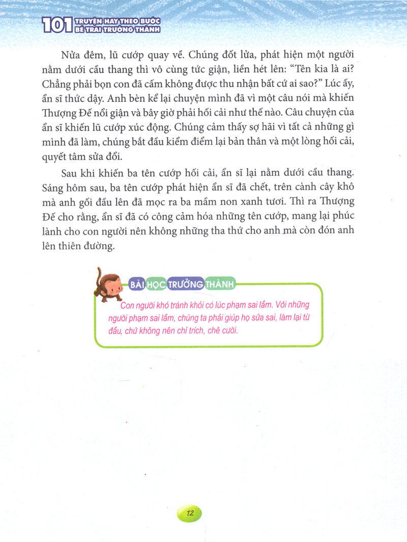 101 truyện hay theo bước bé trai trưởng thành (tái bản 2023)