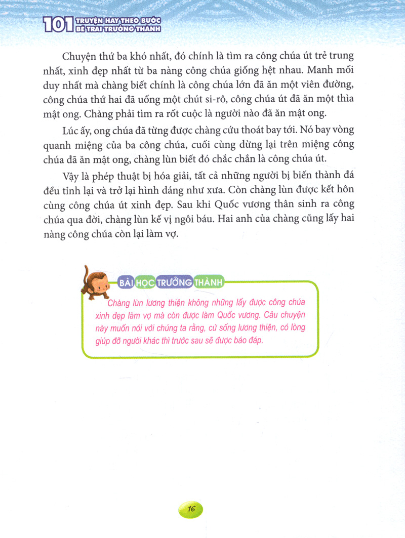 101 truyện hay theo bước bé trai trưởng thành (tái bản 2023)