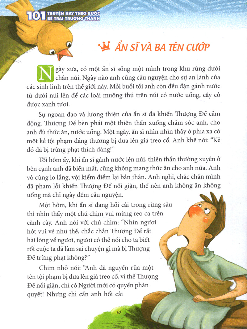 101 truyện hay theo bước bé trai trưởng thành (tái bản 2023)