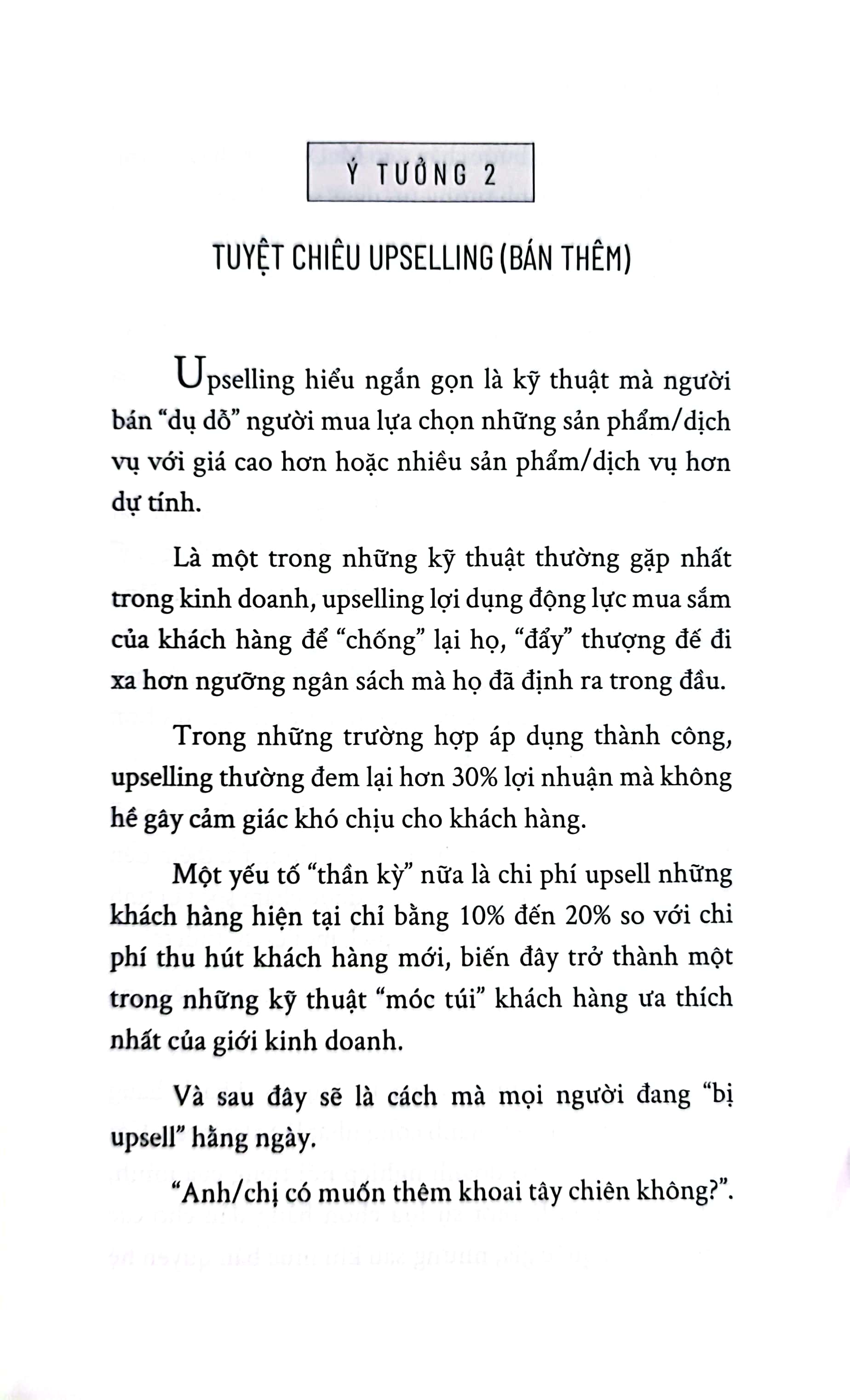 101 ý tưởng marketing trong bán hàng