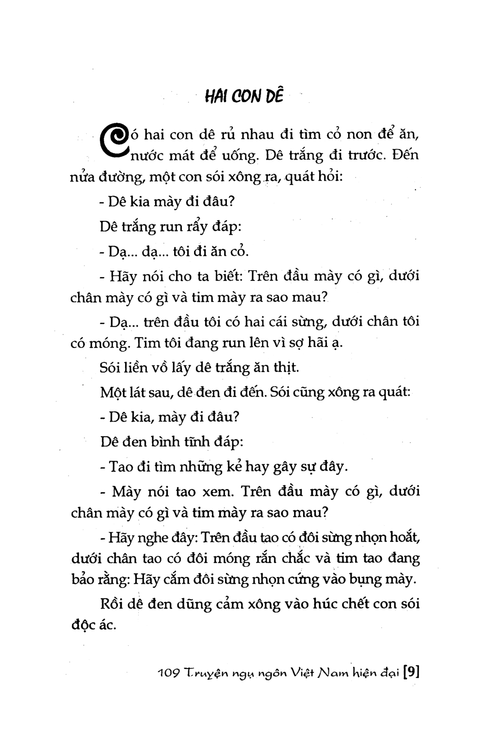 109 truyện ngụ ngôn việt nam hiện đại (tái bản)