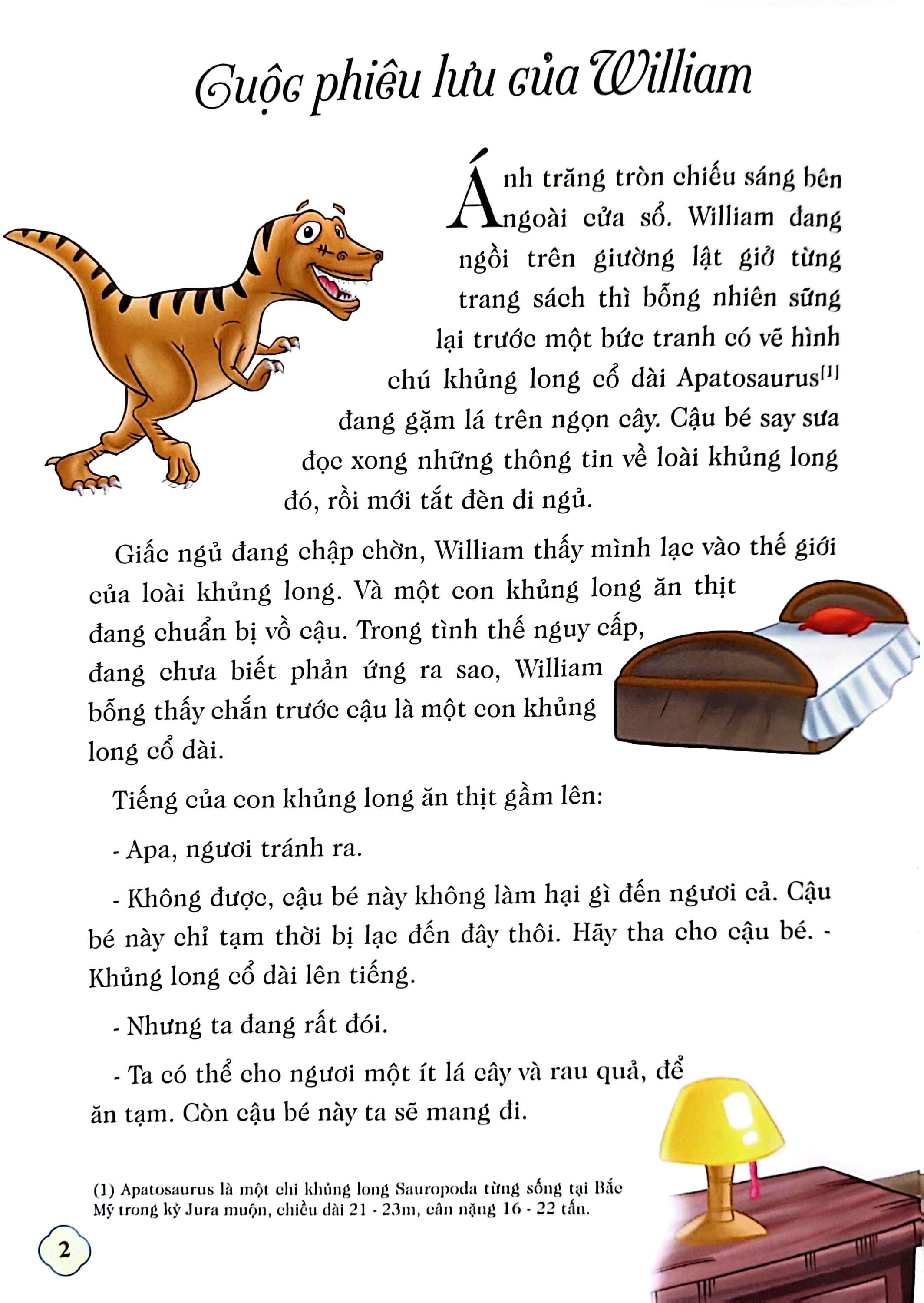 11 truyện cảm động về khủng long