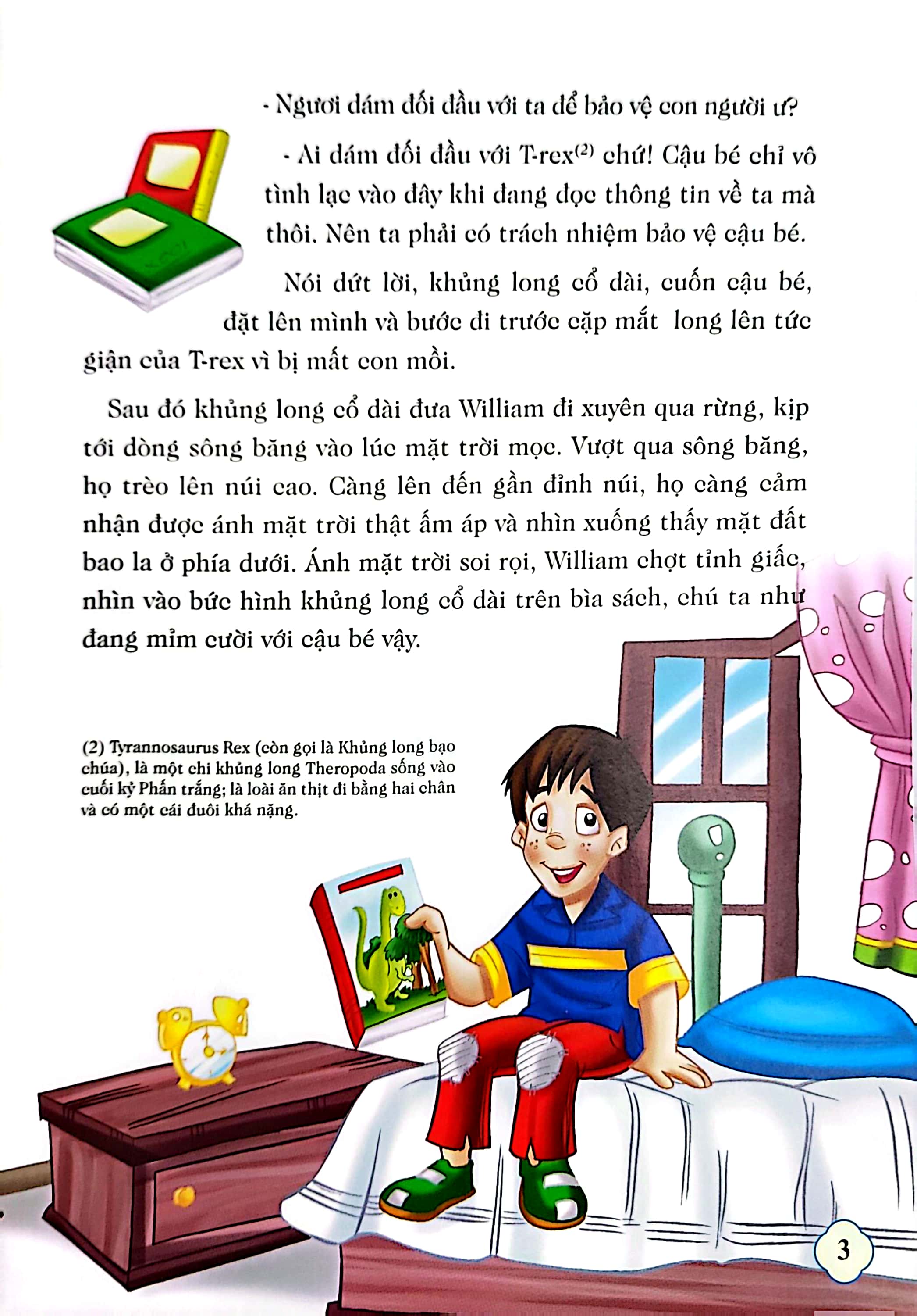 11 truyện cảm động về khủng long