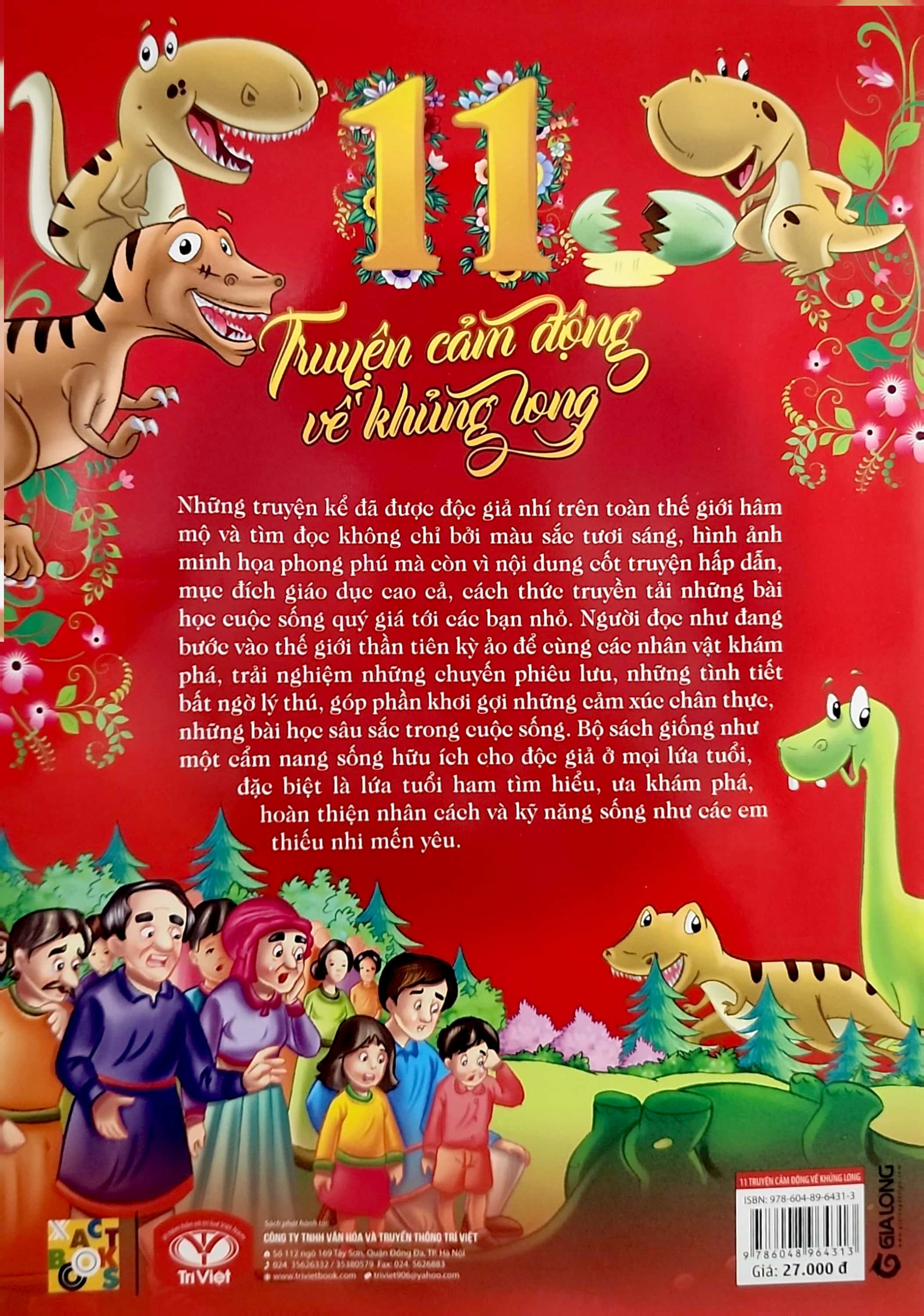 11 truyện cảm động về khủng long