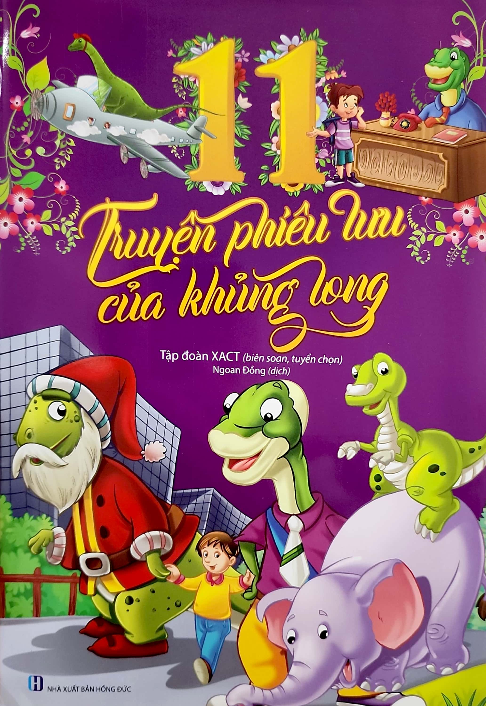 11 truyện phiêu lưu của khủng long