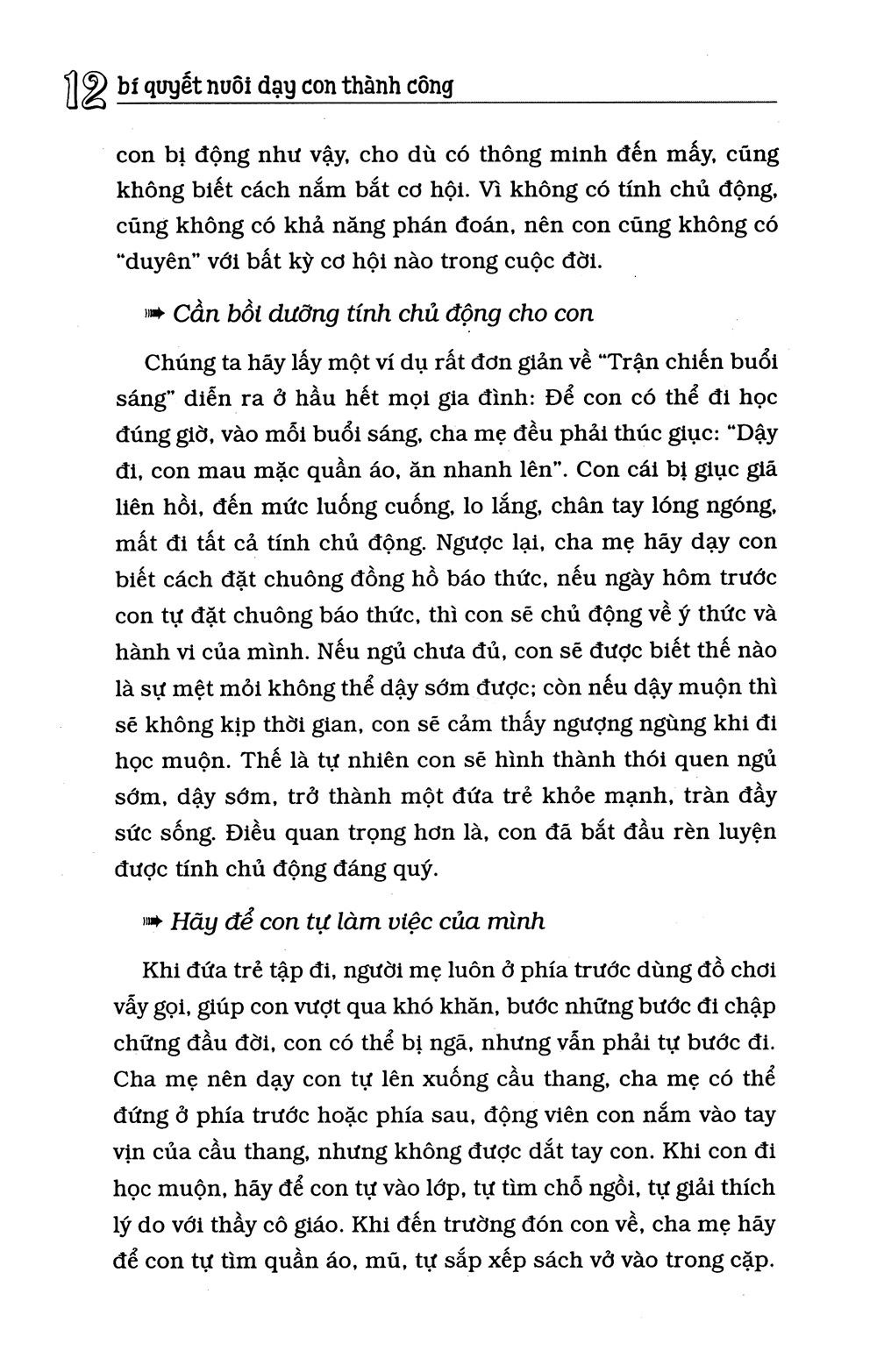 12 Bí Quyết Nuôi Dạy Con Thành Công