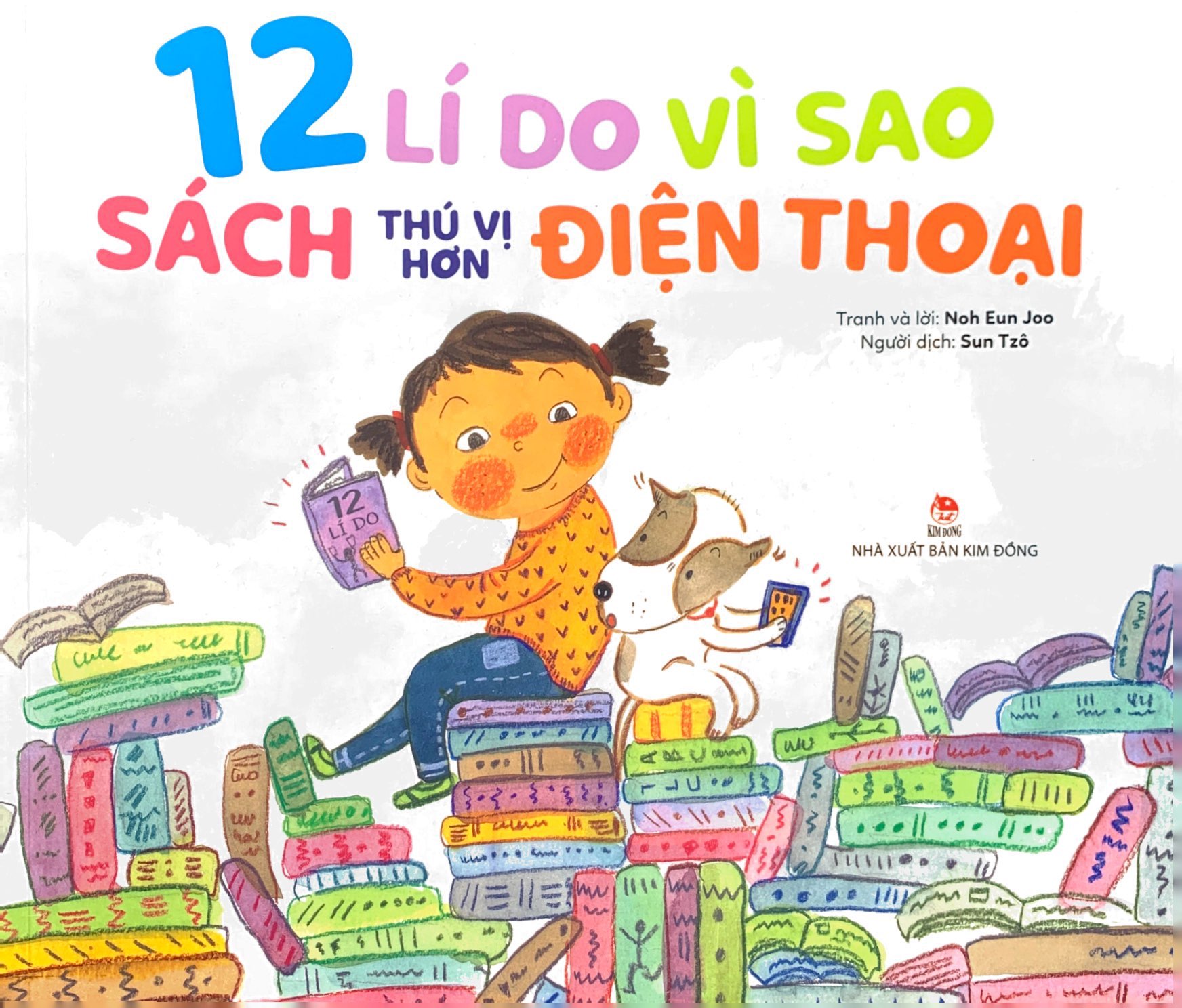 12 lí do vì sao sách thú vị hơn điện thoại