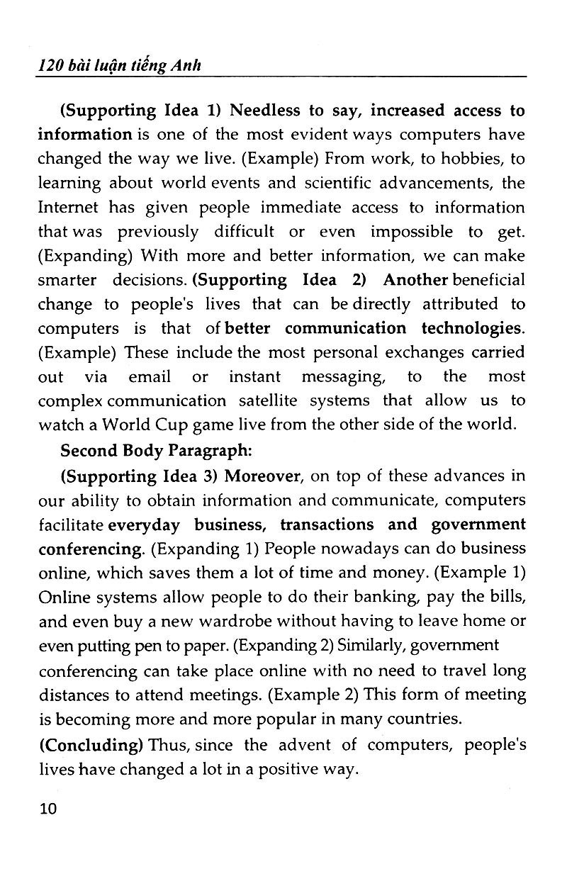120 bài luận tiếng anh