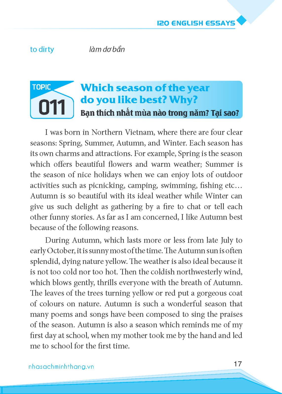 120 bài luận tiếng anh (tái bản 2023)