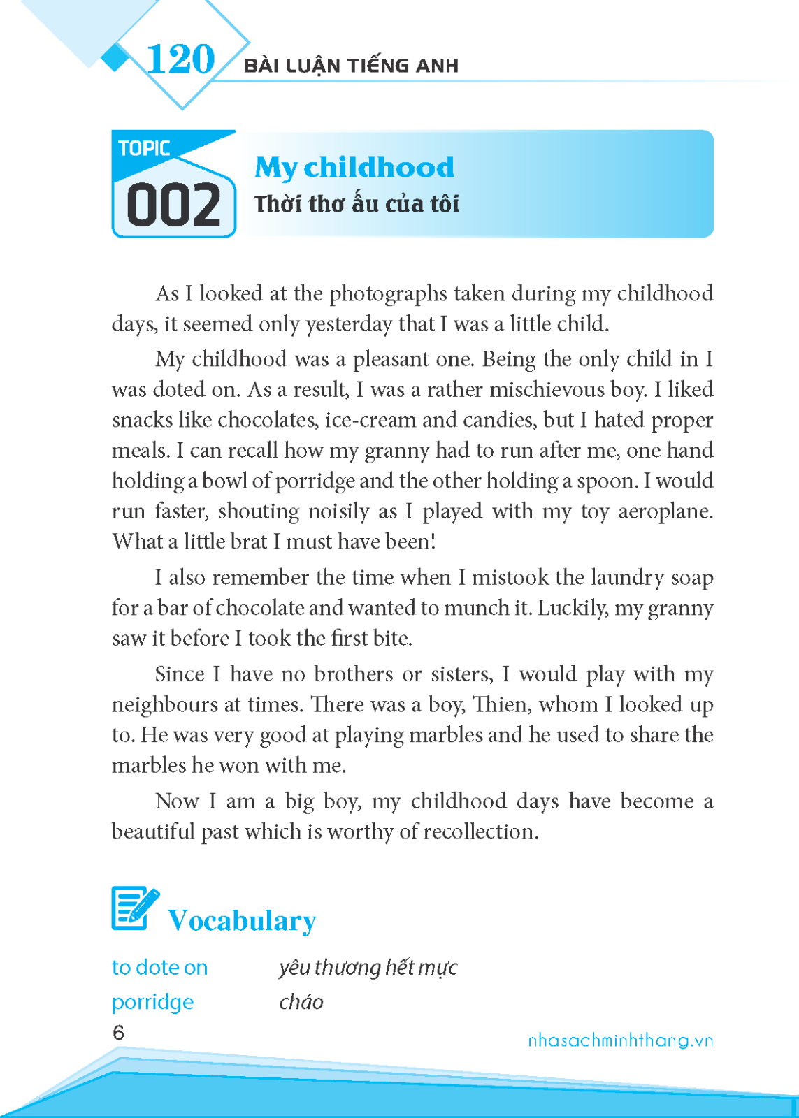 120 bài luận tiếng anh (tái bản 2023)