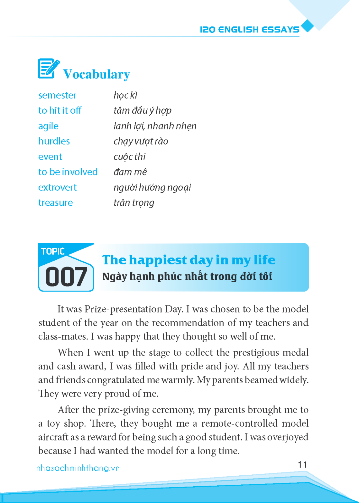 120 bài luận tiếng anh (tái bản 2023)