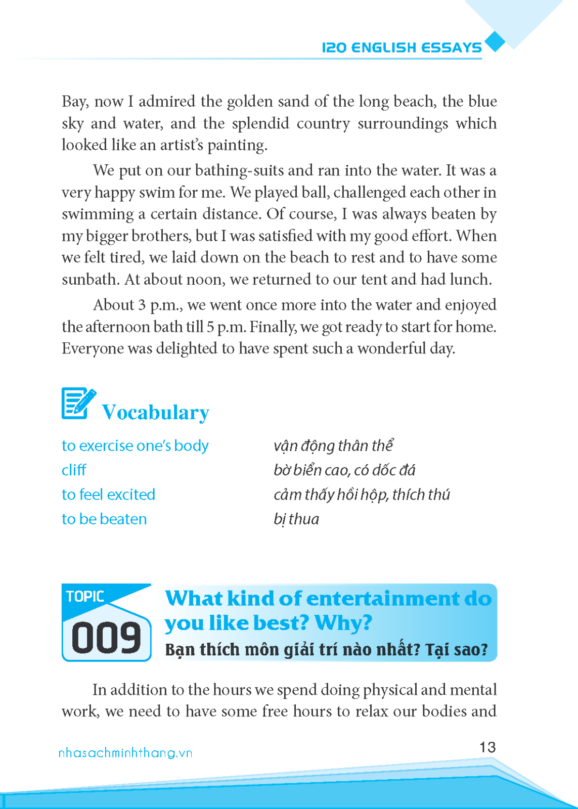 120 bài luận tiếng anh (tái bản 2023)