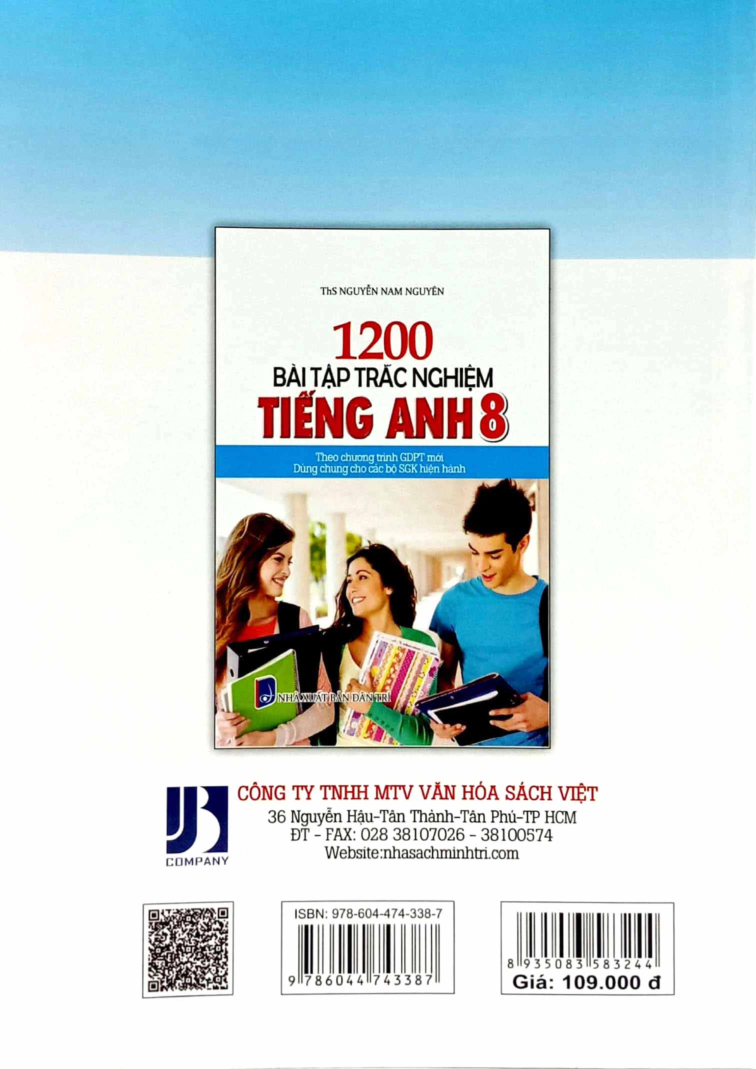 1200 bài tập trắc nghiệm tiếng anh 8 (theo chương trình giáo dục phổ thông mới - dùng chung cho các bộ sgk hiện hành)