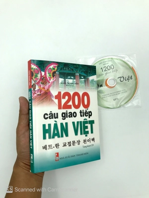 1200 câu giao tiếp hàn việt (tặng kèm cd)