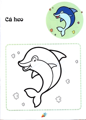 123 nào ta tô màu! thủy cung