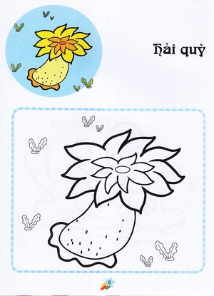 123 nào ta tô màu! thủy cung