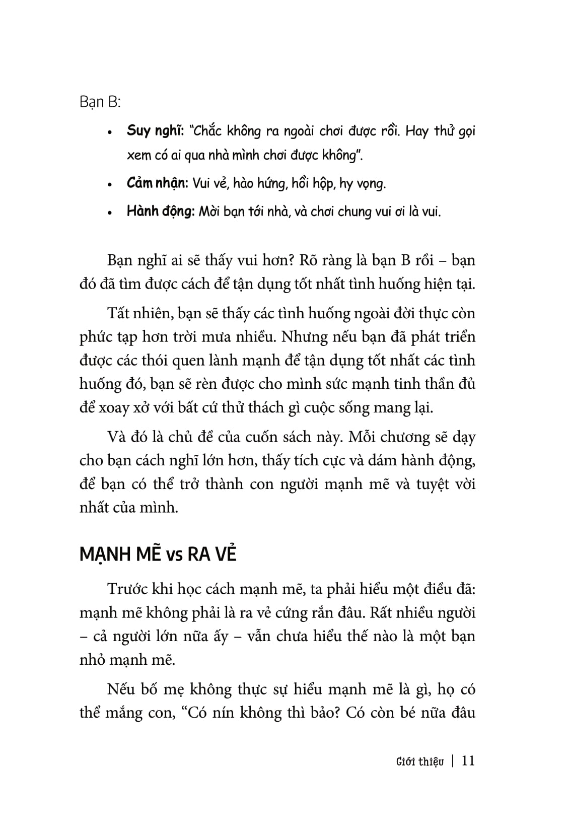 13 điều cho con vững vàng