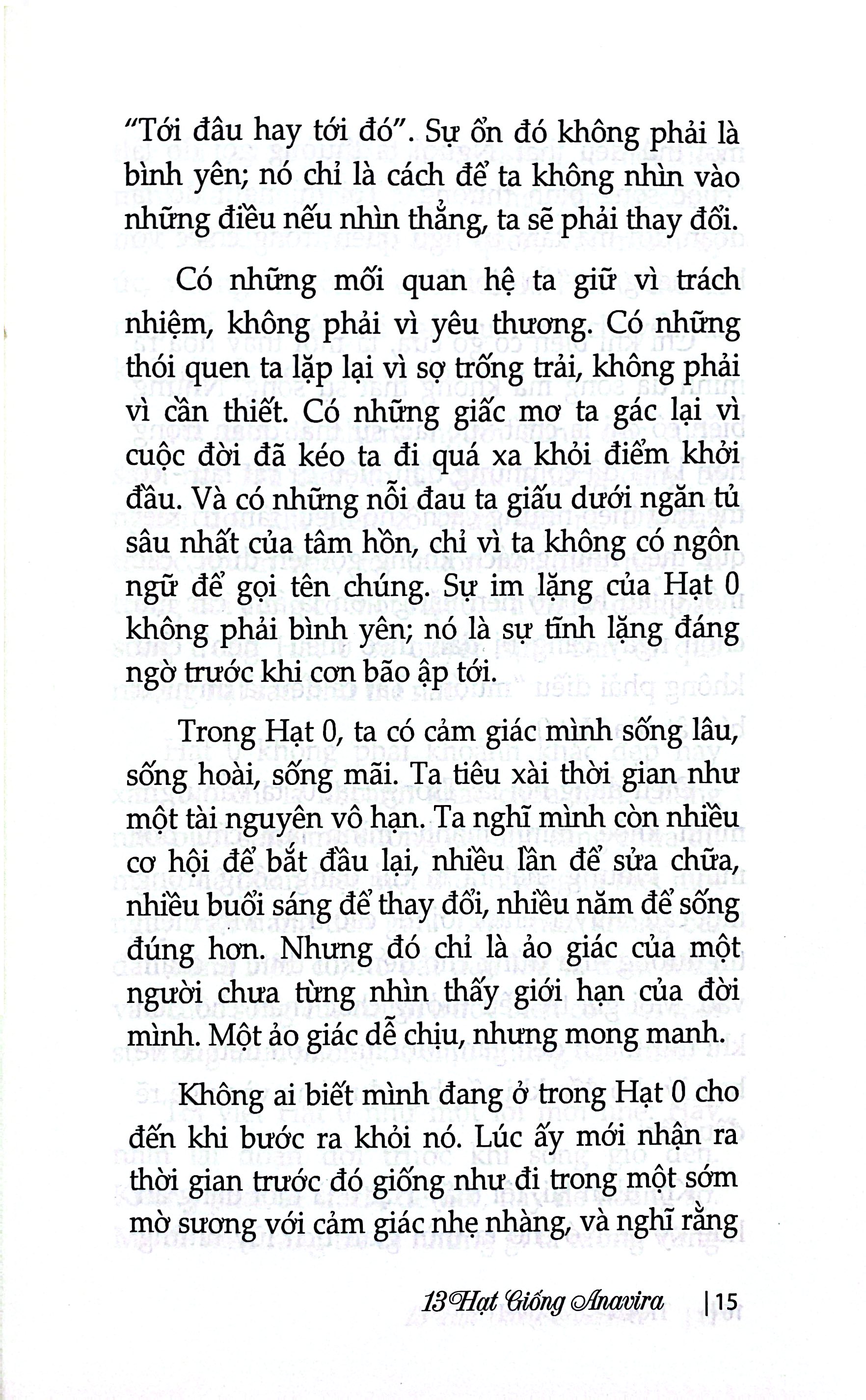 13 Hạt Giống Anavira - Sách Dành Cho Bệnh Nhân Ung Thư Muốn Sống Sót - Phục Hồi - Tái Sinh