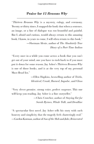 13 reasons why (paperback)