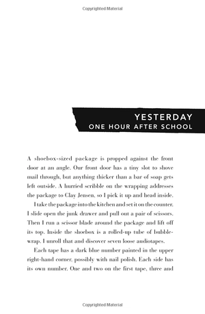 13 reasons why (paperback)