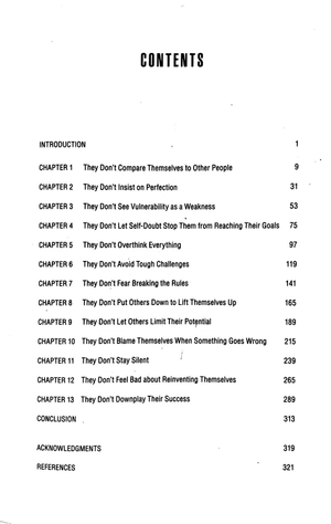 13 things mentally strong women don't do