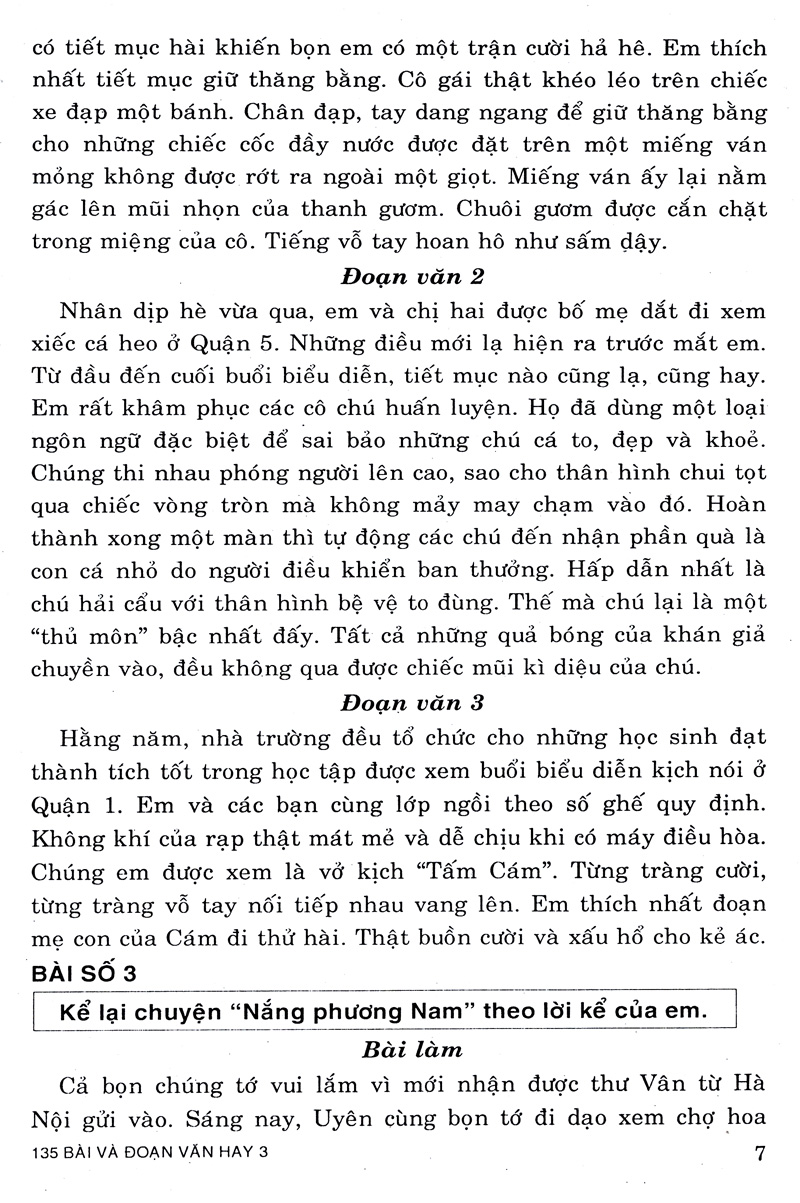 135 bài và đoạn văn hay 3