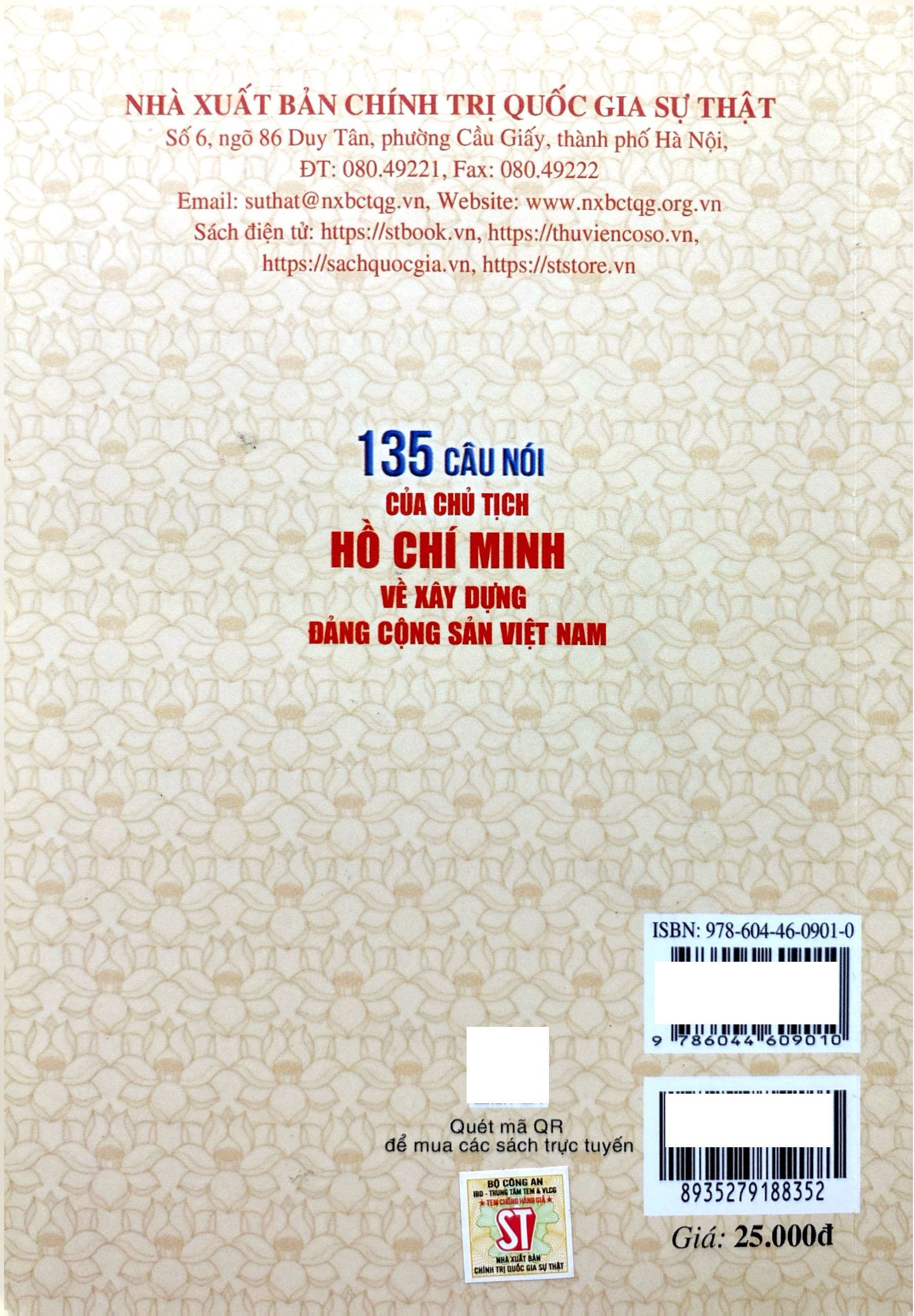 135 Câu Nói Của Chủ Tịch Hồ Chí Minh Về Xây Dựng Đảng Cộng Sản Việt Nam