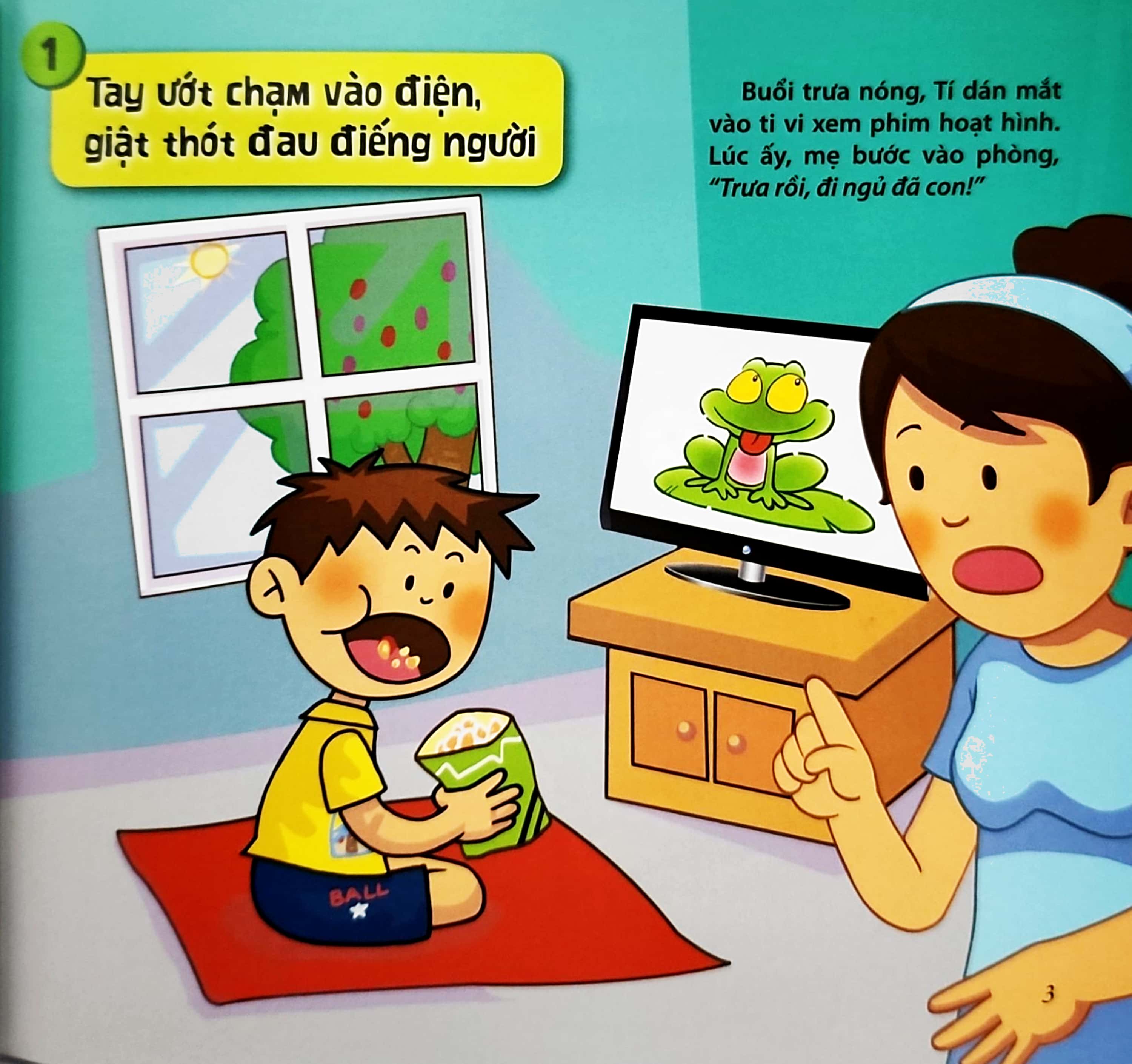 15 bài học an toàn cho bé - an toàn khi ở nhà (tái bản 2023)