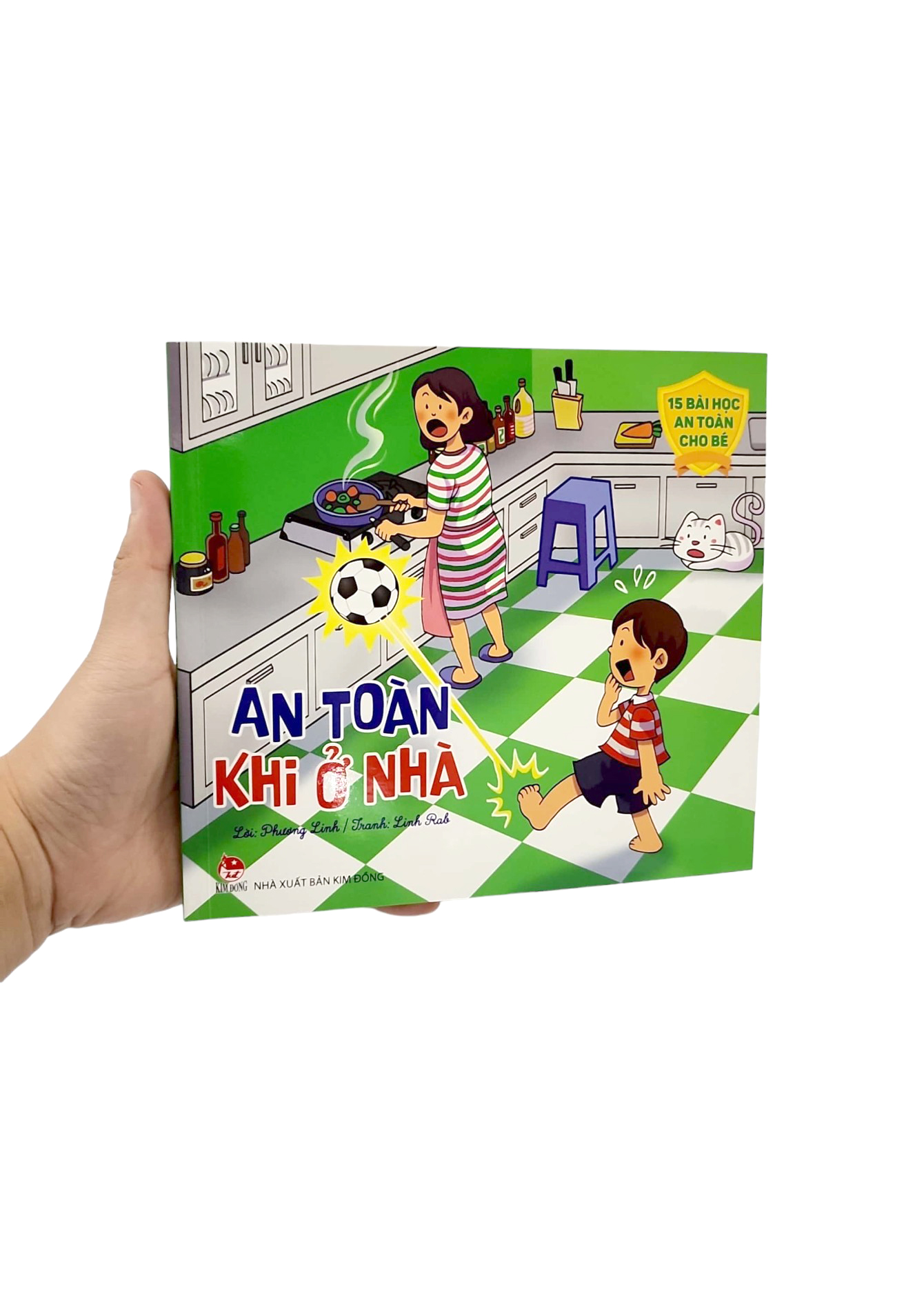 15 bài học an toàn cho bé - an toàn khi ở nhà (tái bản 2023)