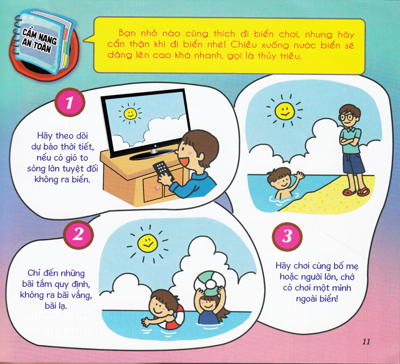 15 bài học an toàn cho bé - an toàn khi ra ngoài (tái bản 2023)