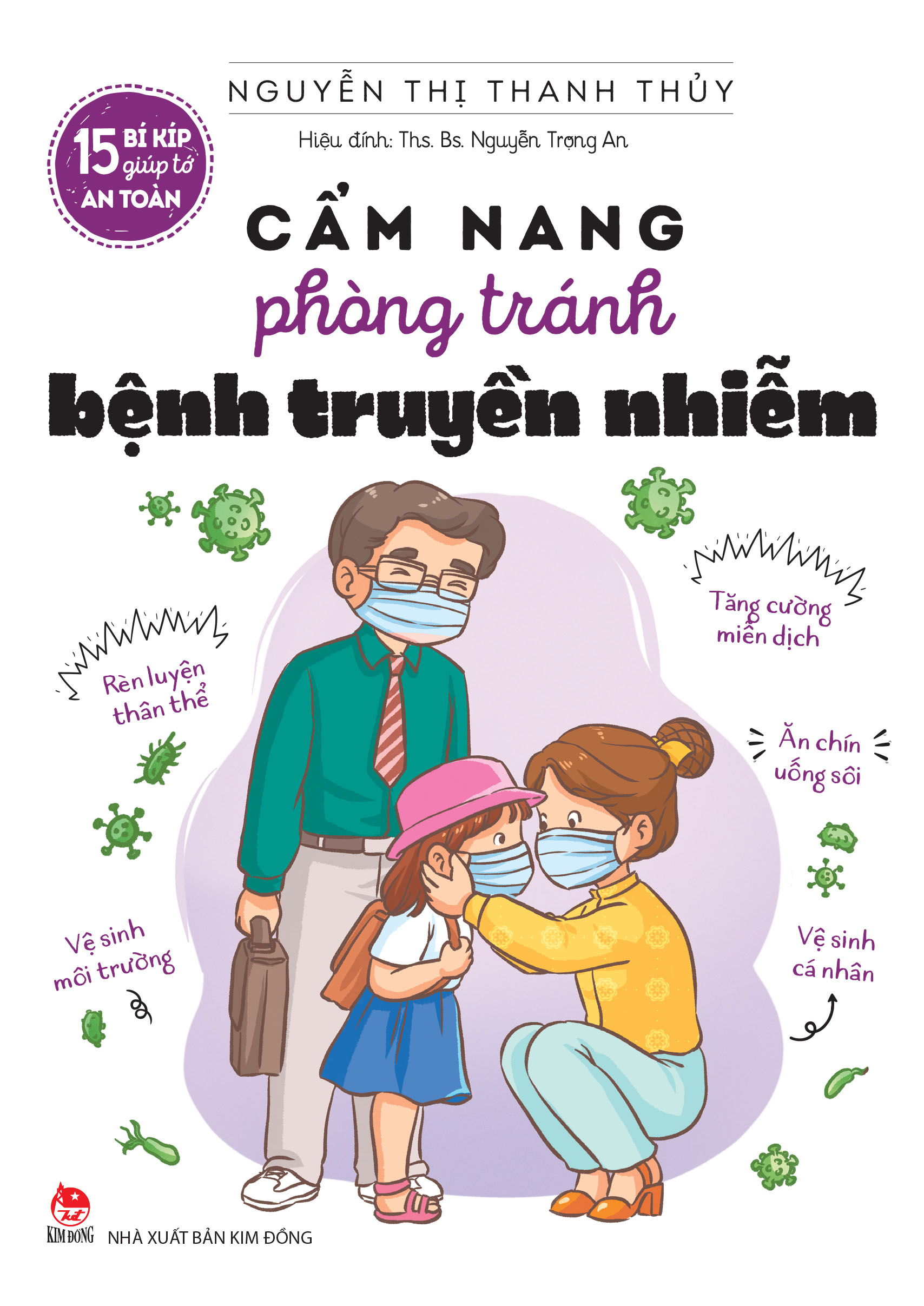15 bí kíp giúp tớ an toàn - cẩm nang phòng tránh bệnh truyền nhiễm