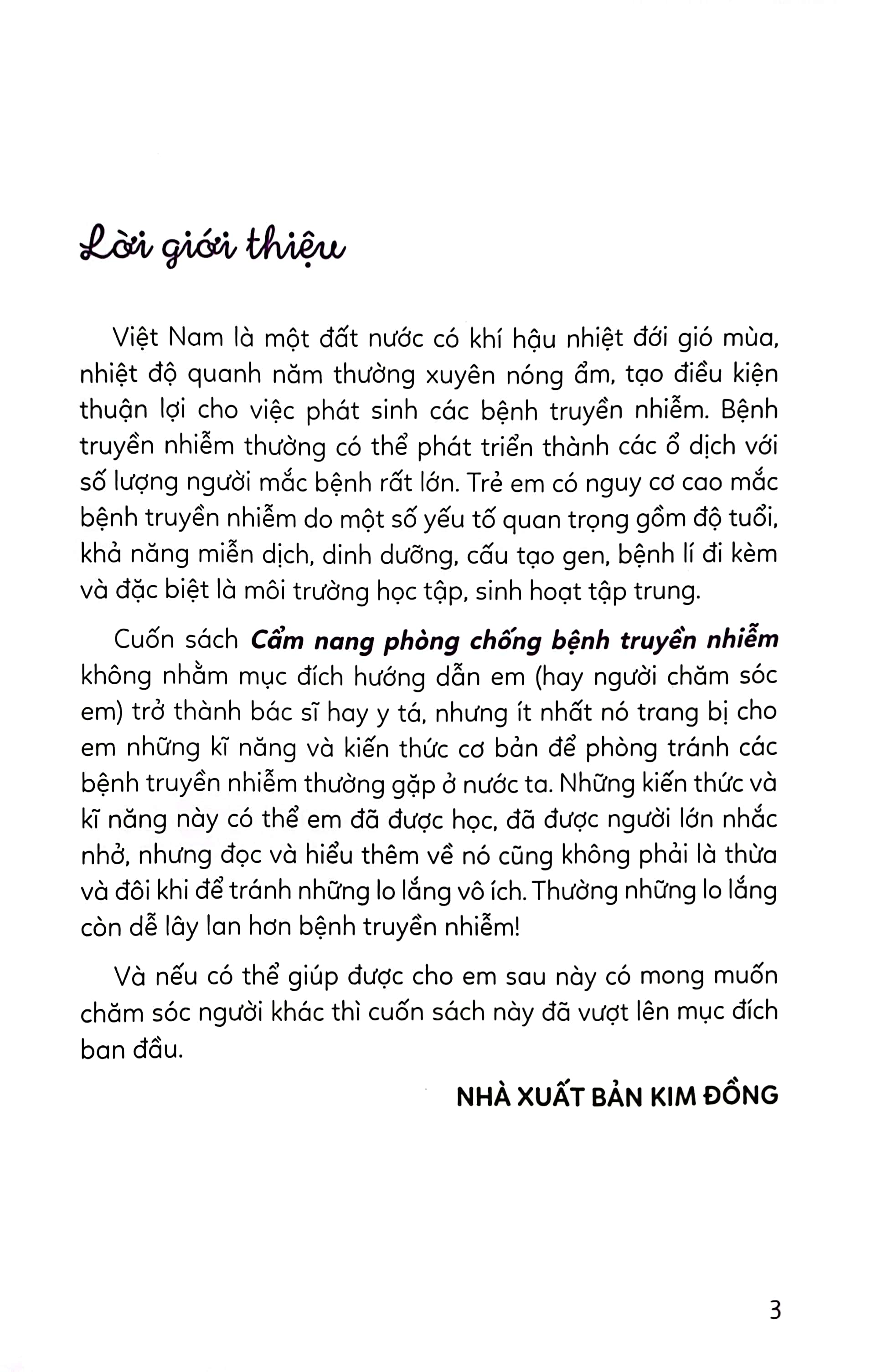15 bí kíp giúp tớ an toàn - cẩm nang phòng tránh bệnh truyền nhiễm