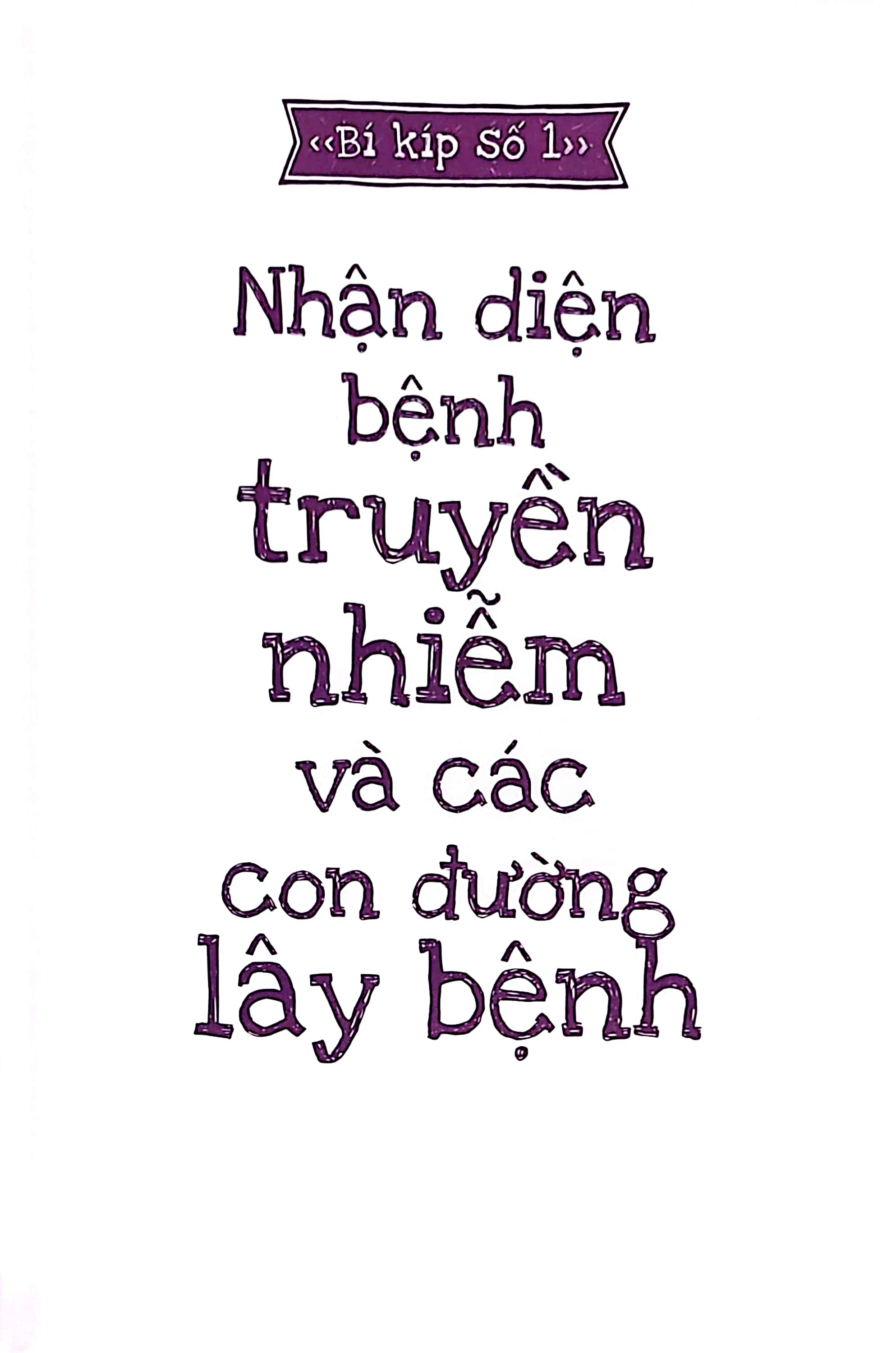 15 bí kíp giúp tớ an toàn - cẩm nang phòng tránh bệnh truyền nhiễm