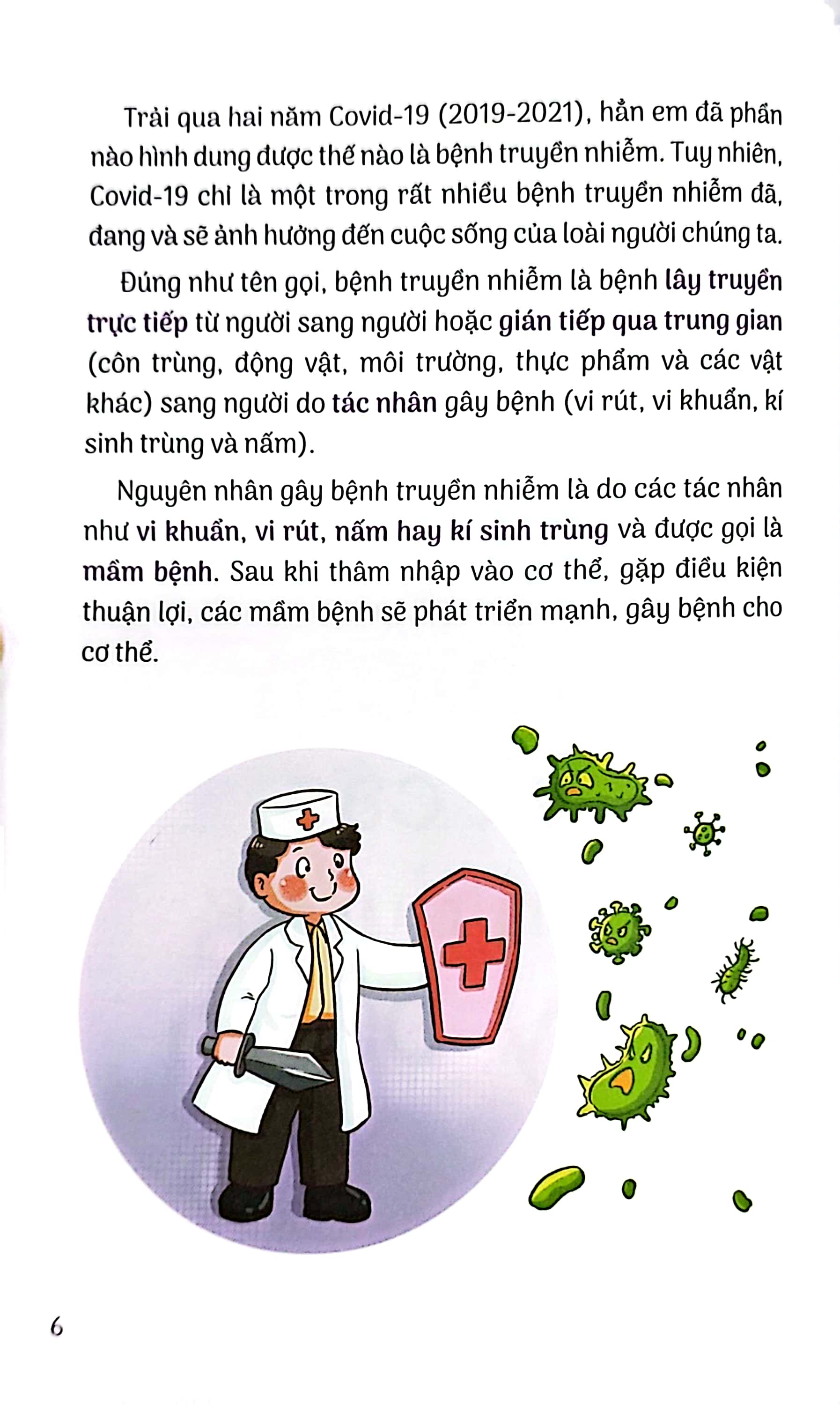 15 bí kíp giúp tớ an toàn - cẩm nang phòng tránh bệnh truyền nhiễm
