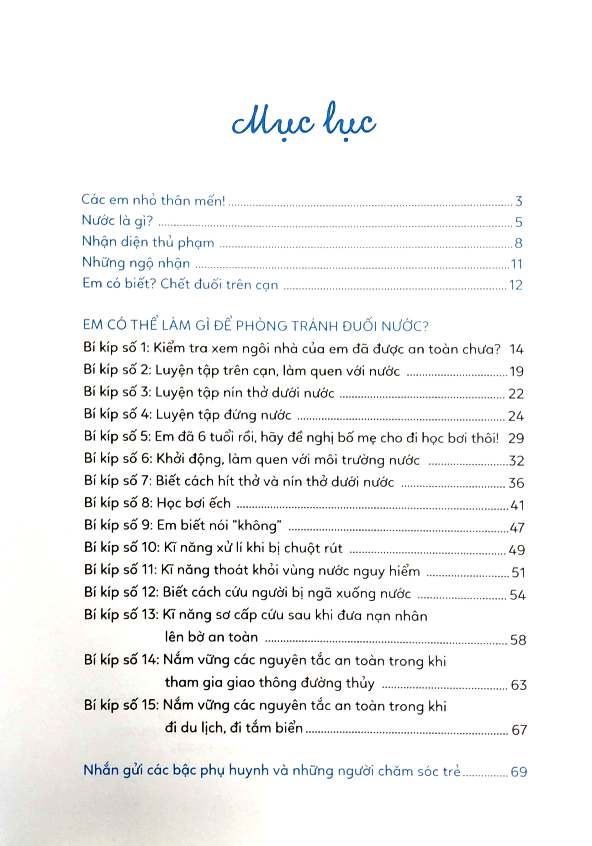 15 Bi Kip Giup To An Toan - Cam Nang Phong Tranh Duoi Nuoc (Tai Ban 2025)