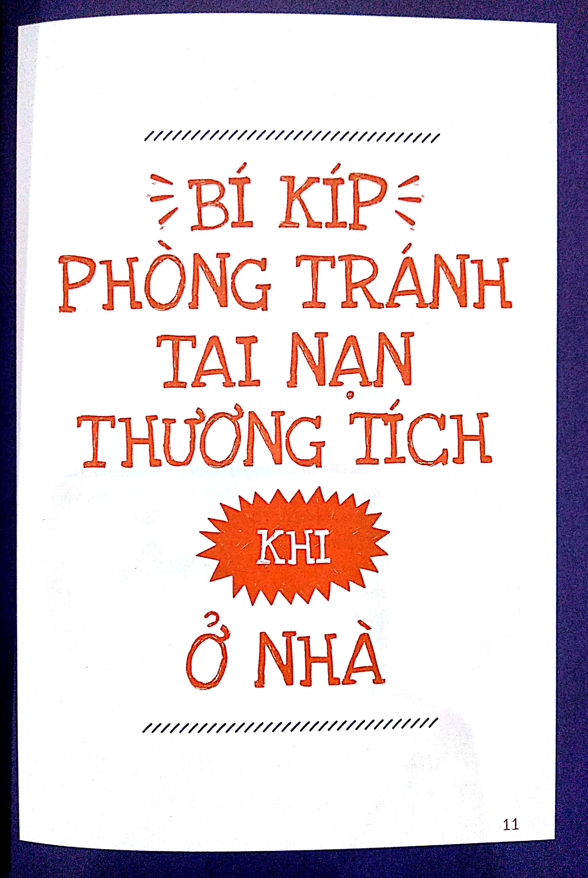 15 bí kíp giúp tớ an toàn - cẩm nang phòng tránh tai nạn thương tích (tái bản 2019)