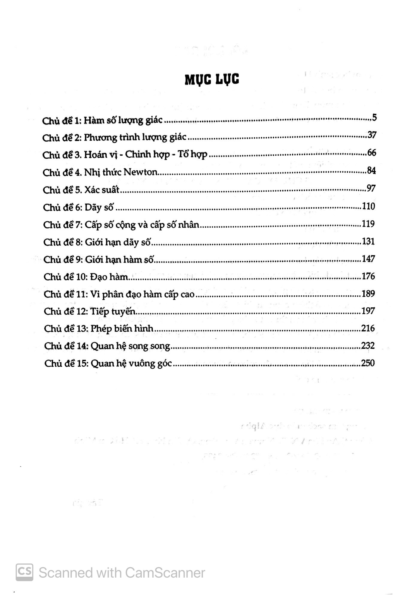 15 chủ đề vận dụng & nâng cao toán trắc nghiệm 11