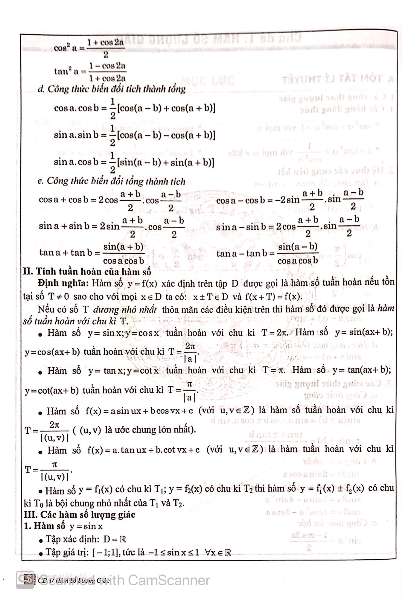 15 chủ đề vận dụng & nâng cao toán trắc nghiệm 11
