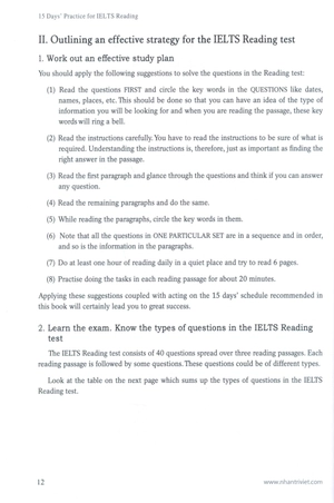 15 days' practice for ielts reading (2019)