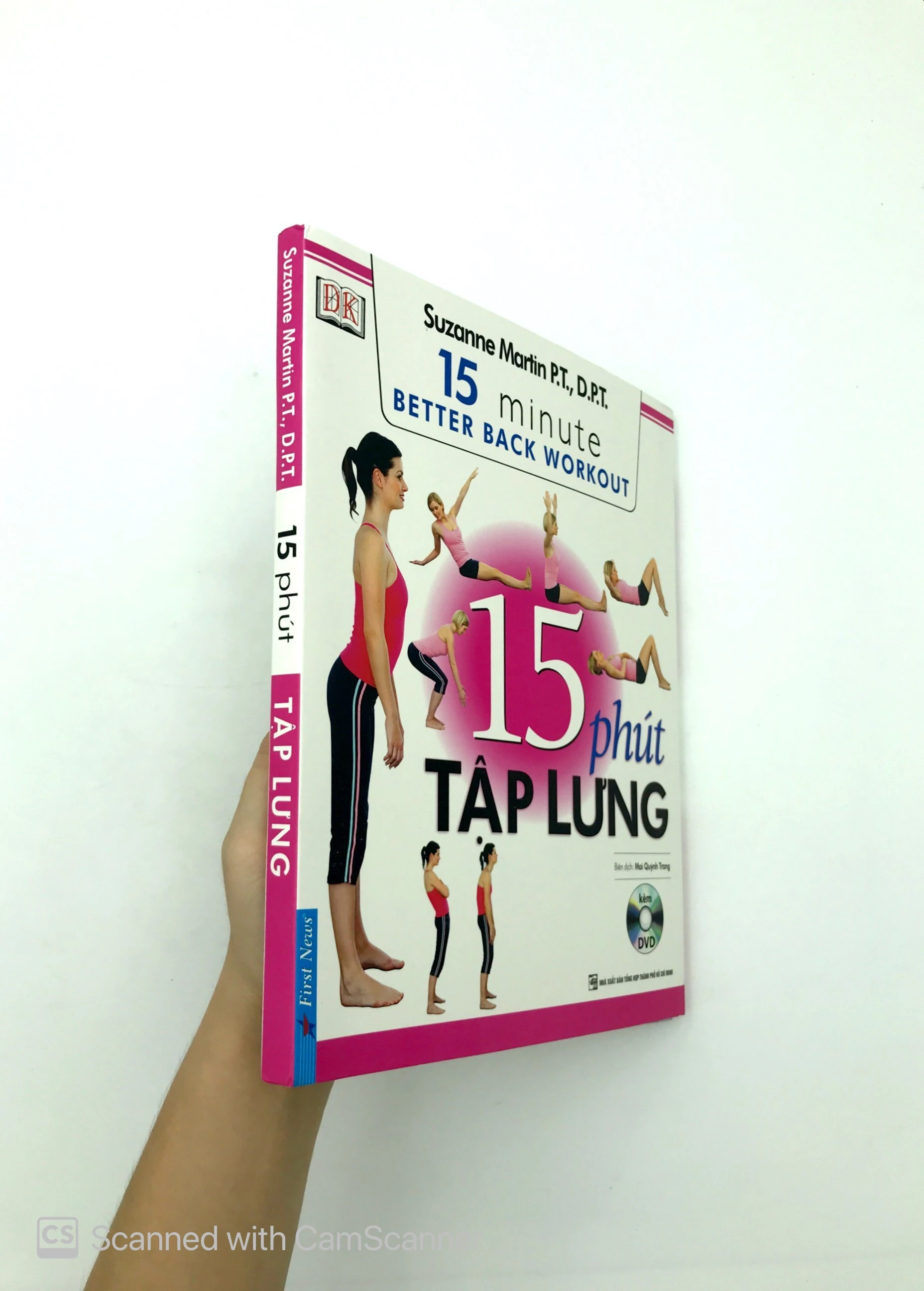 15 phút tập lưng - 15 minute better back workout (kèm dvd)