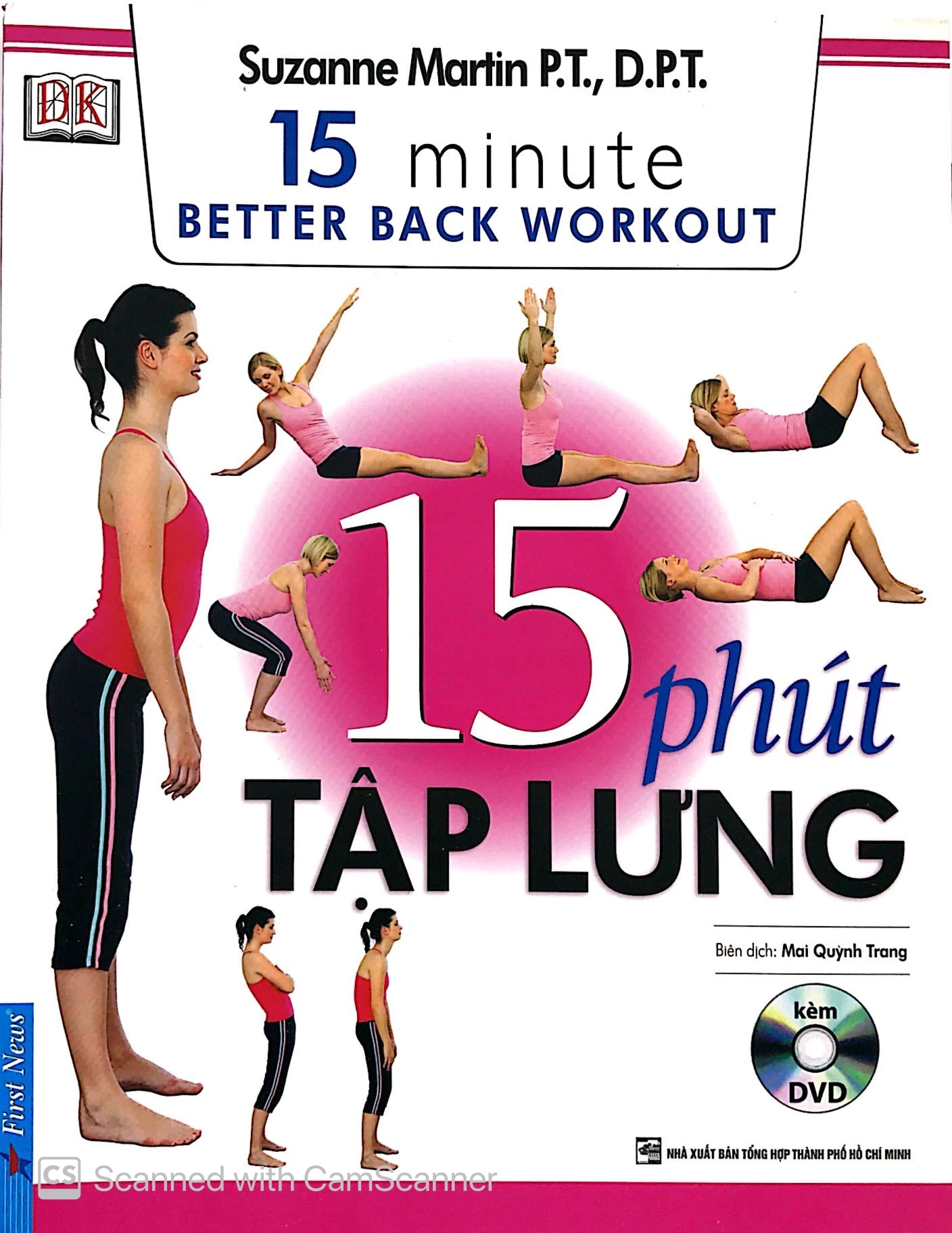 15 phút tập lưng - 15 minute better back workout (kèm dvd)