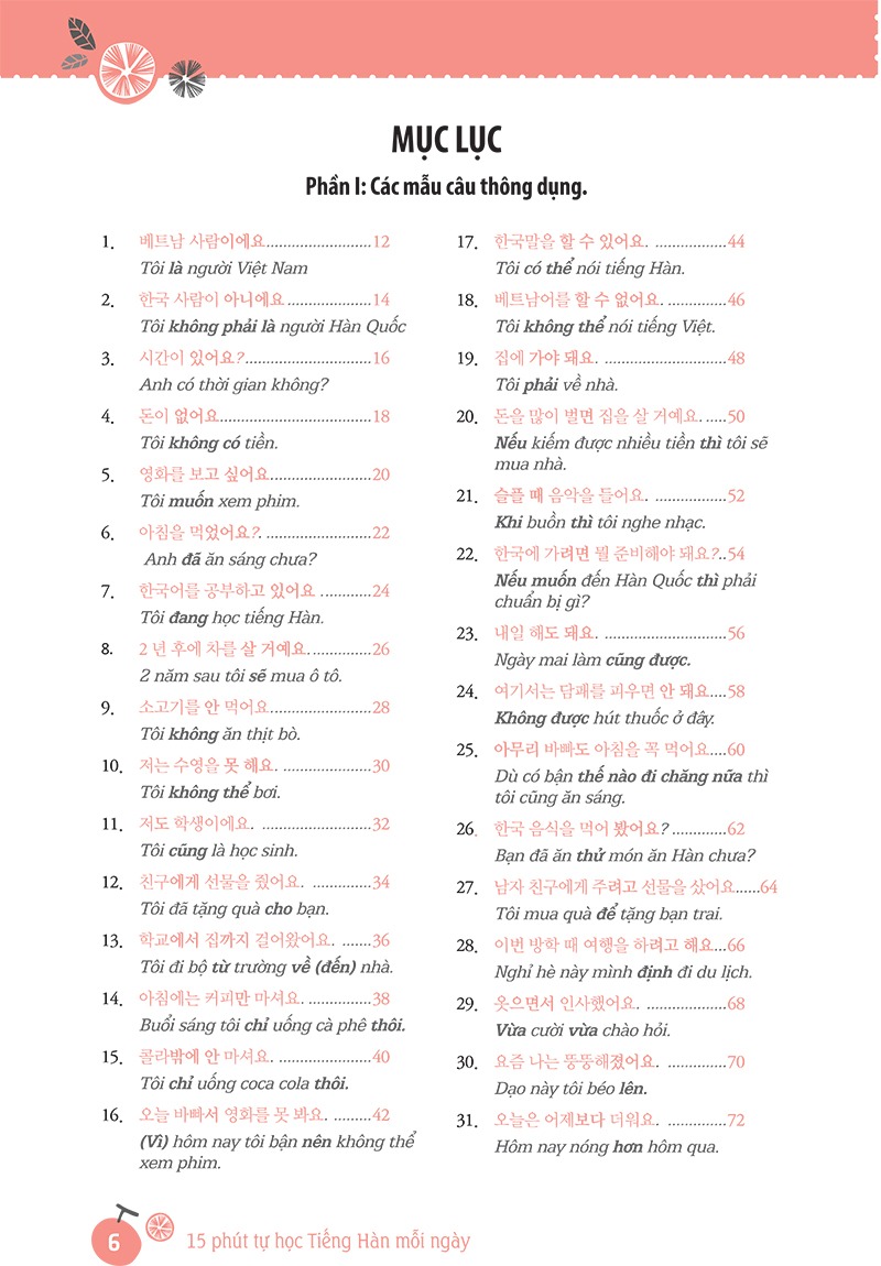 15 Phút Tự Học Tiếng Hàn Mỗi Ngày (Tái Bản 2025)