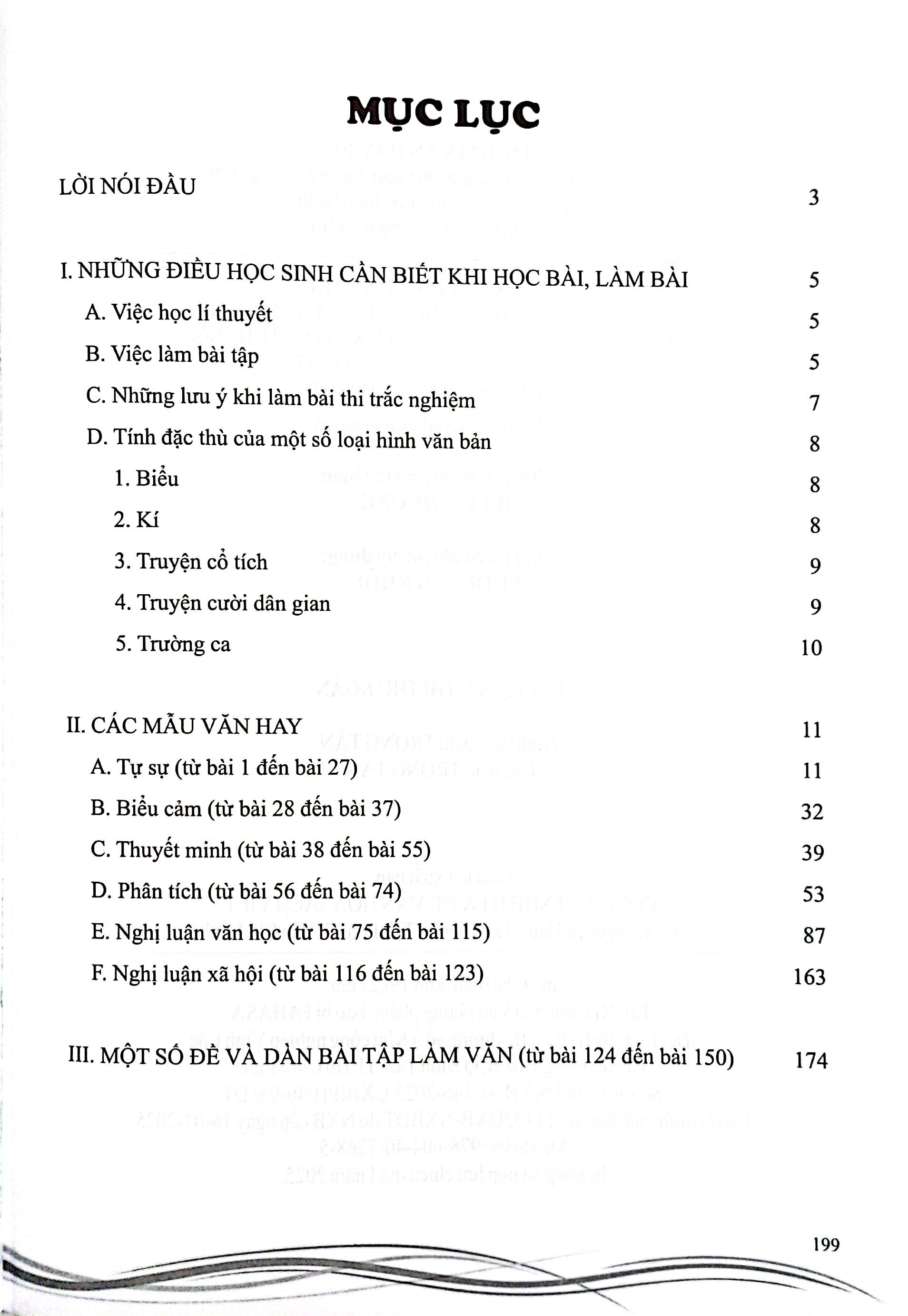 150 bài văn hay 10