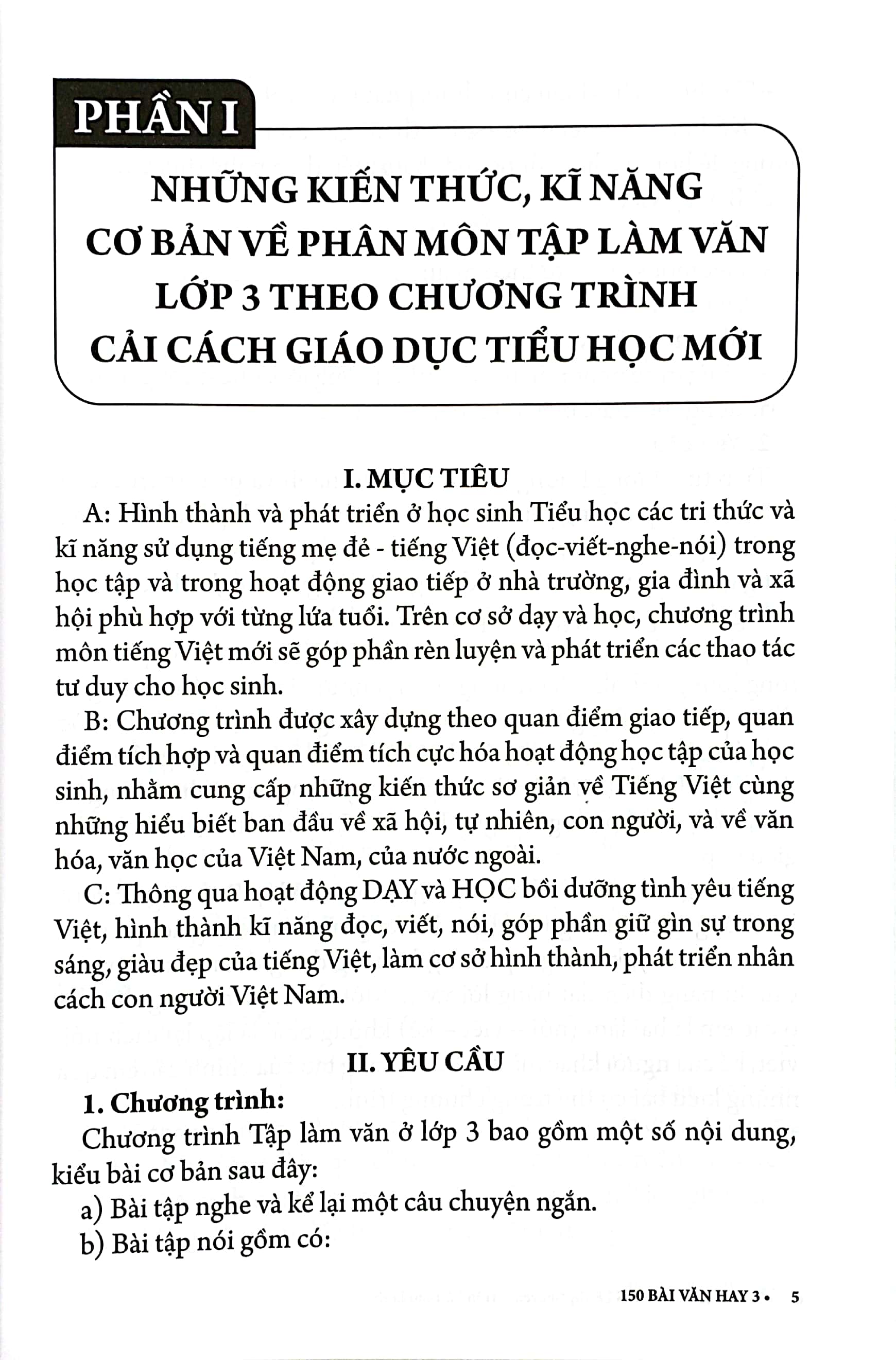 150 bài văn hay 3 (theo chương trình giáo dục phổ thông mới)