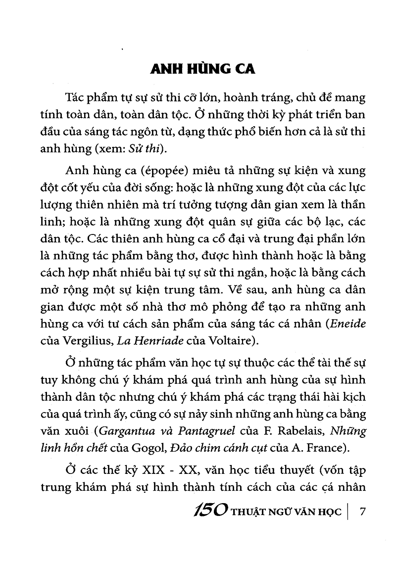 150 thuật ngữ văn học (tái bản 2023)
