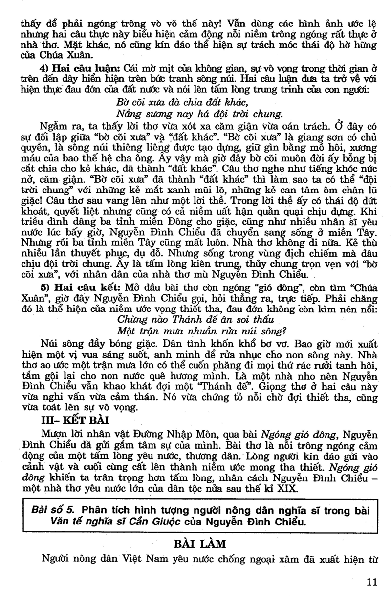 155 bài làm văn chọn lọc lớp 11