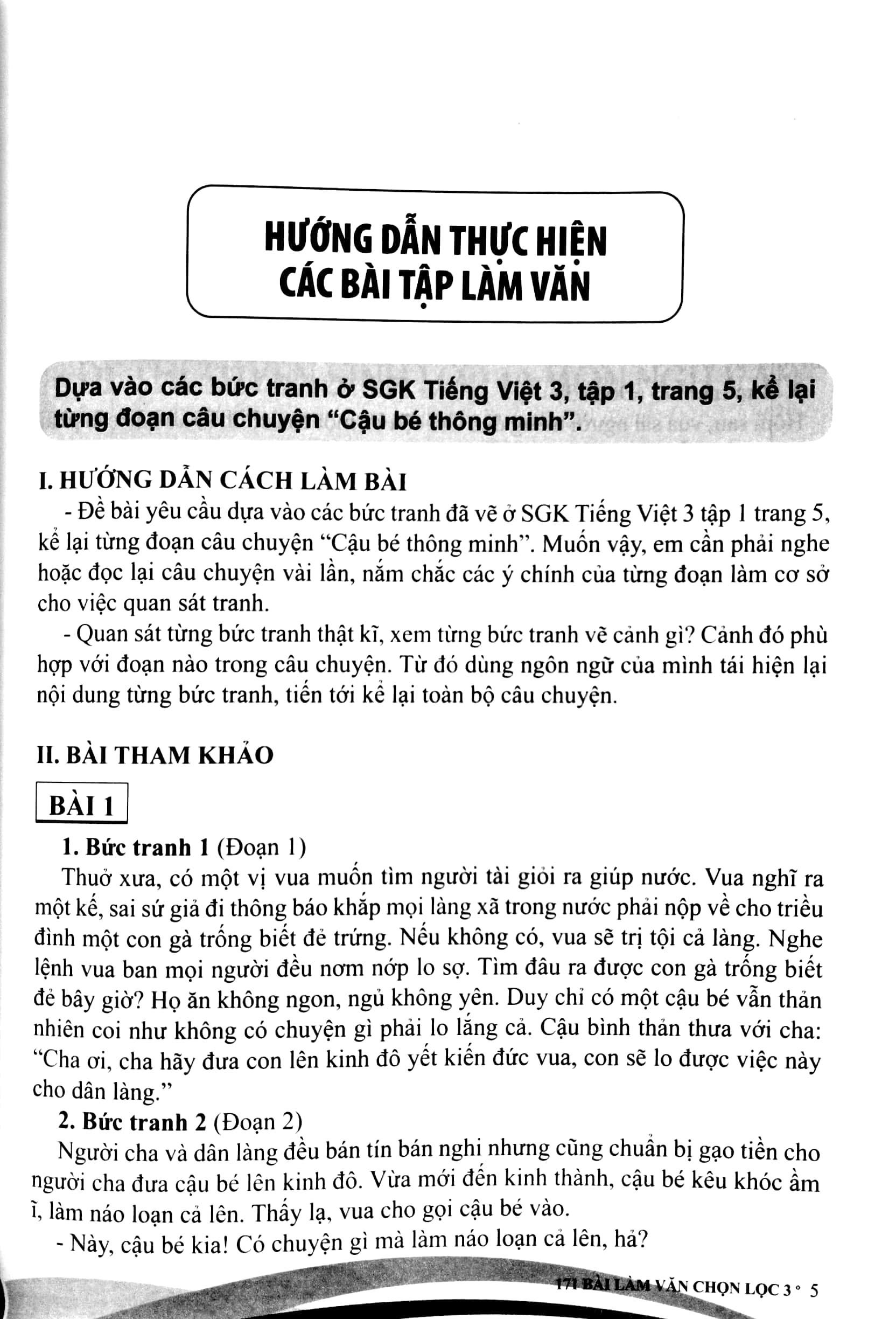 171 bài làm văn chọn lọc 3 (theo chương trình giáo dục phổ thông mới)