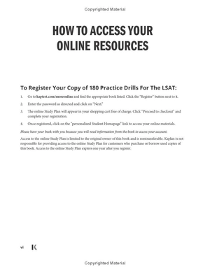 180 practice drills for the lsat: over 5000 questions to build essential lsat skills